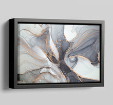 Load image into Gallery viewer, Canvas Floater Frames | Floating Canvas Tray Frames | 40mm Deep in Black - Multi Photo Frames
