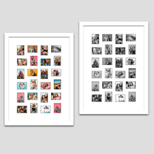 Load image into Gallery viewer, Instax Frame for 24 Mini Instax Photos - White Frame - Multi Photo Frames