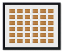 Load image into Gallery viewer, Instax Frame for 36 Mini Instax Photos - Black Frame - Multi Photo Frames