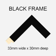 Load image into Gallery viewer, Large Multi Photo Picture Frame for 12 6" x 4" Photos in a Black Wood Frame - Multi Photo Frames
