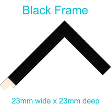 Load image into Gallery viewer, Gallery Wall Frame Set of 7 Picture Frames in White or Black Frames - Multi Photo Frames
