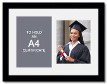 Load image into Gallery viewer, Graduation Photo Frame in Black - Multi Photo Frames
