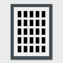 Load image into Gallery viewer, Instax Frame for 25 Instax Full Size Photos - Grey Frame - Multi Photo Frames
