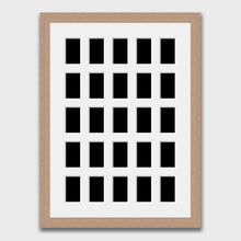 Load image into Gallery viewer, Instax Frame for 25 Instax Full Size Photos - Oak Frame - Multi Photo Frames

