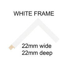 Load image into Gallery viewer, Instax Multi Photo Frame Holds 25 Apertures Mini Instax Photos in a White Frame - Multi Photo Frames
