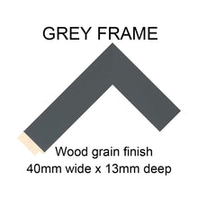 Load image into Gallery viewer, Large Multi Photo Family Picture Frame Holds 16 4x4 Photos in a Grey Wood Frame - Multi Photo Frames
