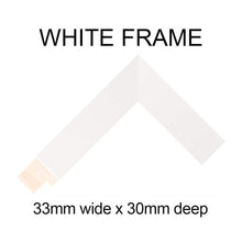 Load image into Gallery viewer, Large Multi Photo Frame Holds 32 6" x 4" Photos in a White Wood Frame - Multi Photo Frames
