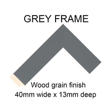 Load image into Gallery viewer, Large Multi Photo Picture Frame Holds 12 6"x4" Photos in a 40mm Dark Grey Frame - Multi Photo Frames

