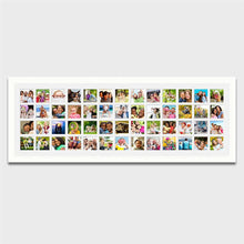 Load image into Gallery viewer, Large Multi Photo Picture Frame Holds 52 4"x4" Instagram Size Photos in a 33mm White Wood Frame - Multi Photo Frames
