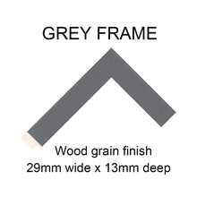 Load image into Gallery viewer, Multi Photo Picture Frame Holds 4 5" x 7" Photos in a 29mm Dark Grey Frame - Multi Photo Frames
